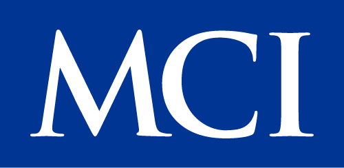 A logo for Motor Coach Industries, displayed as MCI.